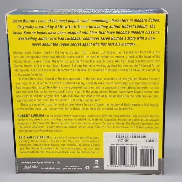 Robert Ludlums The Bourne Initiative Jason Bourne Series CDs 13 Hrs Unabridged - Picture 2 of 8